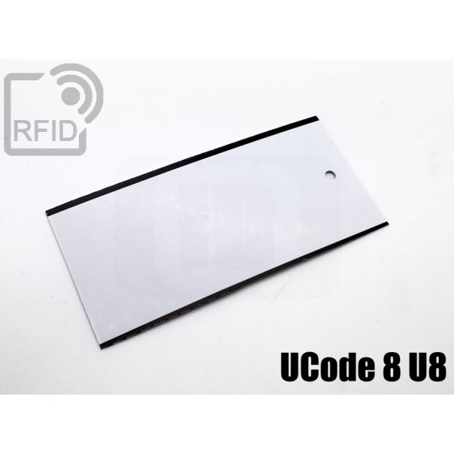 EC01C39 Rechteckige 82 x 38 mm Tags UCode 8 U8 thumbnail