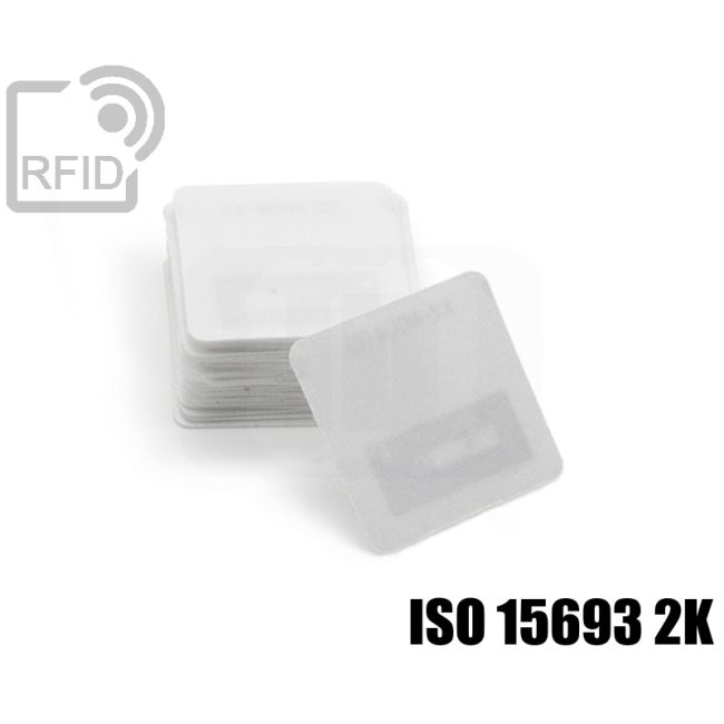 EC04C24 Nylon tags 25 x 25 mm NFC ISO 15693 2K swatch
