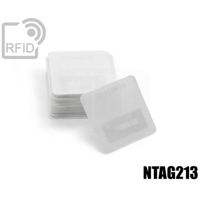 EC04C67 Nylon tags 25 x 25 mm NFC ntag213 thumbnail