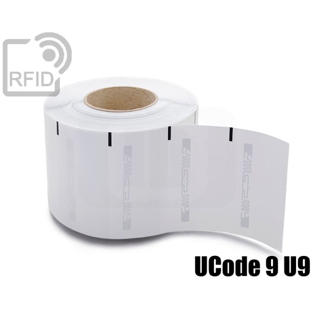 EC07C38 Pre-cut  tags 148 x 91 mm UCode 9 U9 thumbnail