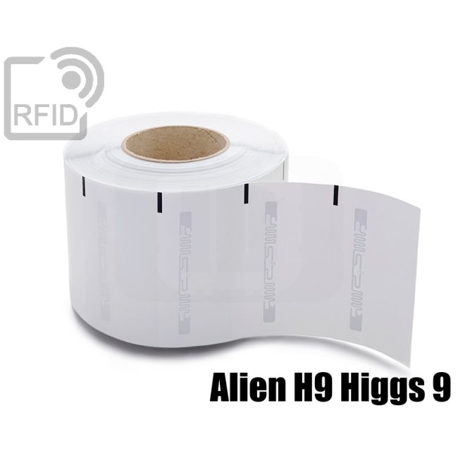 EC07C63 Vorgeschnittene Tags 148 x 91 mm Alien H9 Higgs 9 thumbnail
