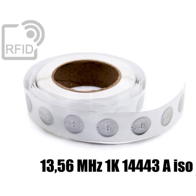 EH23C23 Transparent RFID Labels diam. 38 mm 13
