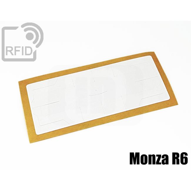ES07C26 Etichette 110 x 45 mm RFID antimanomissione Monza R6 swatch