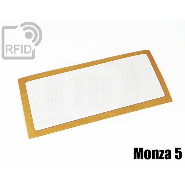 ES07C32 110 x 45 mm tamper-resistant RFID labels Monza 5 thumbnail