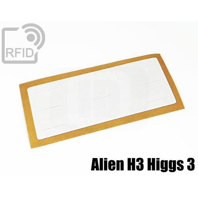 ES07C33 Étiquettes 110 x 45 mm RFID inviolables Alien H3 Higgs 3 thumbnail