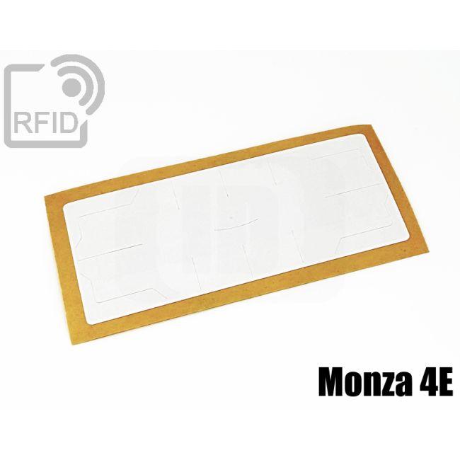 ES07C69 110 x 45 mm tamper-resistant RFID labels Monza 4E thumbnail