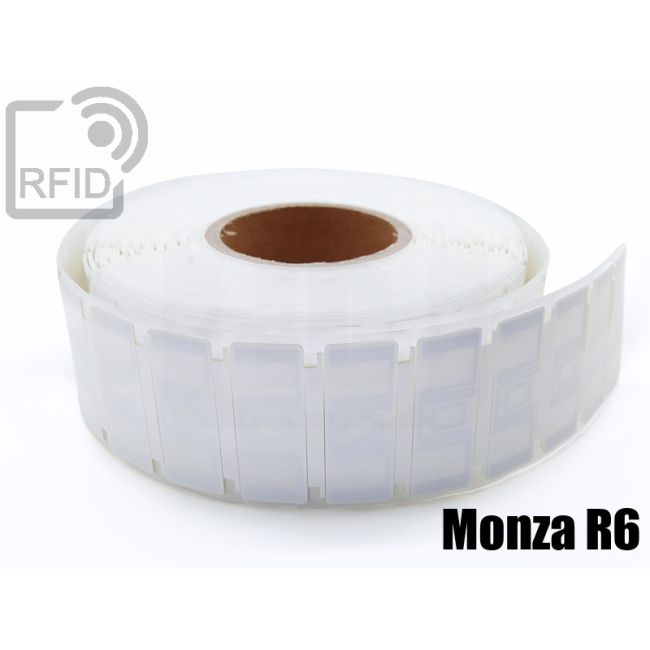 ES08C26 Etichette 60 x 20 mm UHF alta aderenza Monza R6 thumbnail