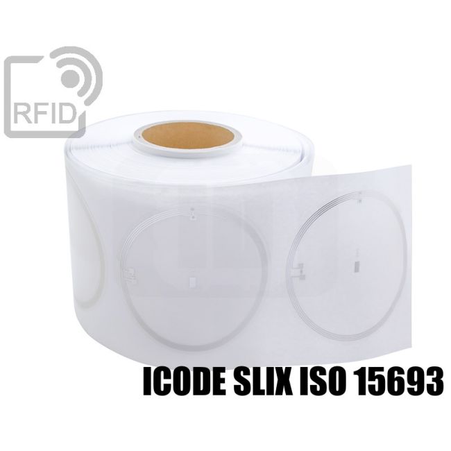 ES15C53 RFID CD/DVD Labels 116 mm ICode SLIX iso 15693 thumbnail