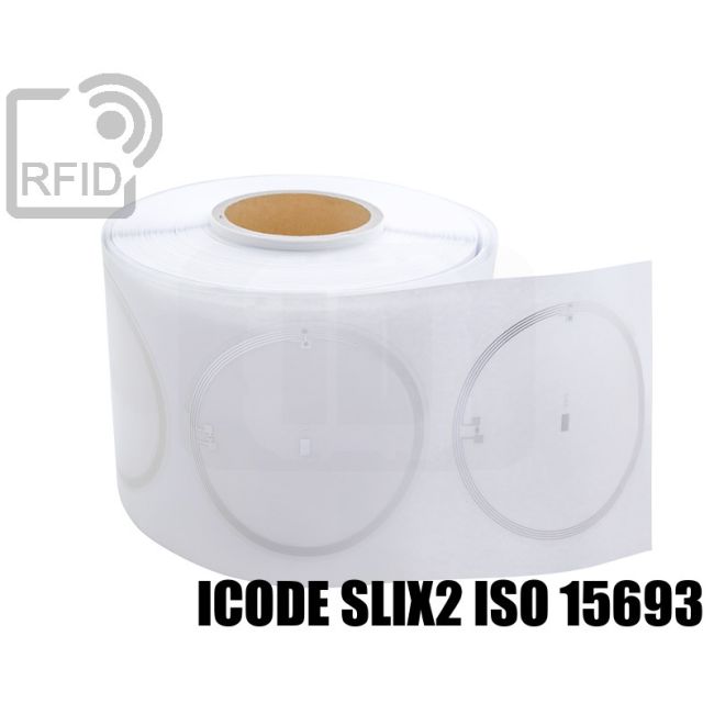 ES15C85 RFID CD/DVD Labels 116 mm NFC ICode SLIX2 iso 15693 thumbnail