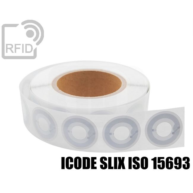 ES20C53 RFID CD/DVD Labels 40 mm ICode SLIX iso 15693 thumbnail