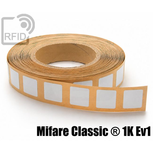 ES22C08 RFID antimetal labels 25 x 25 mm Mifare Classic ® 1K Ev1