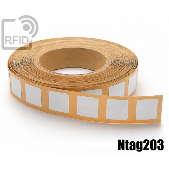 ES22C35 RFID antimetal labels 25 x 25 mm NFC Ntag203