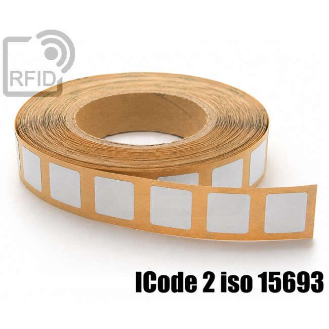 ES22C51 RFID antimetal labels 25 x 25 mm ICode 2 iso 15693