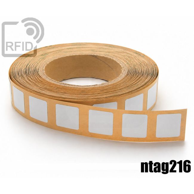 ES22C68 RFID antimetal labels 25 x 25 mm NFC ntag216