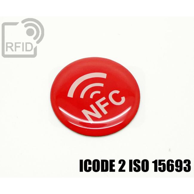 ES30C51 Resin RFID labels diam. 25 mm ICode 2 iso 15693 thumbnail