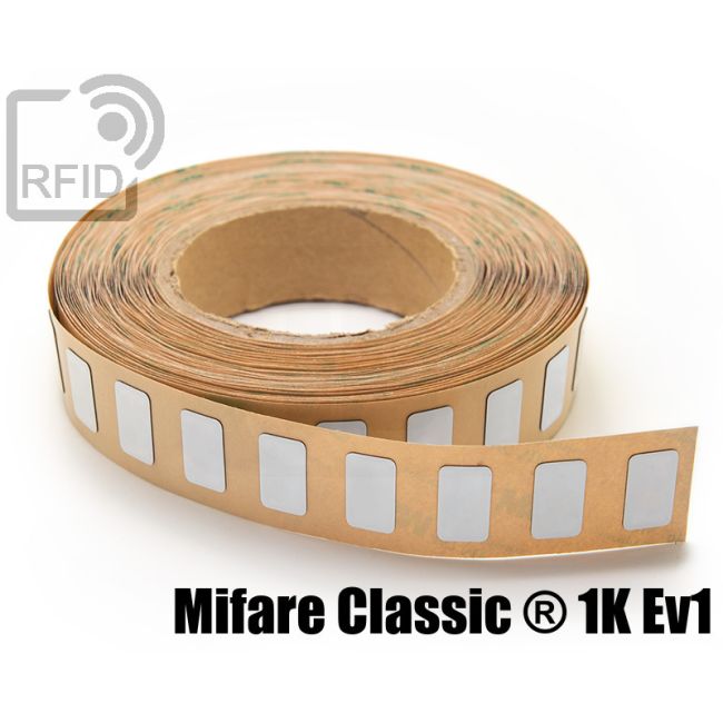 ES32C08 Etiquetas RFID antimetal 21 x 12 mm Mifare Classic ® 1K Ev1