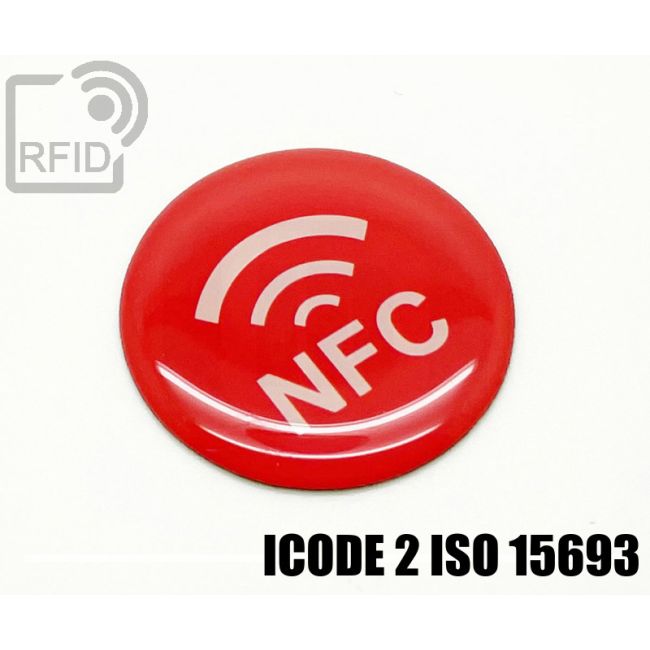 ES35C51 Resin RFID labels 35 mm diam. ICode 2 iso 15693 thumbnail
