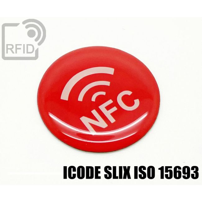 ES35C53 Resin RFID labels 35 mm diam. ICode SLIX iso 15693 thumbnail