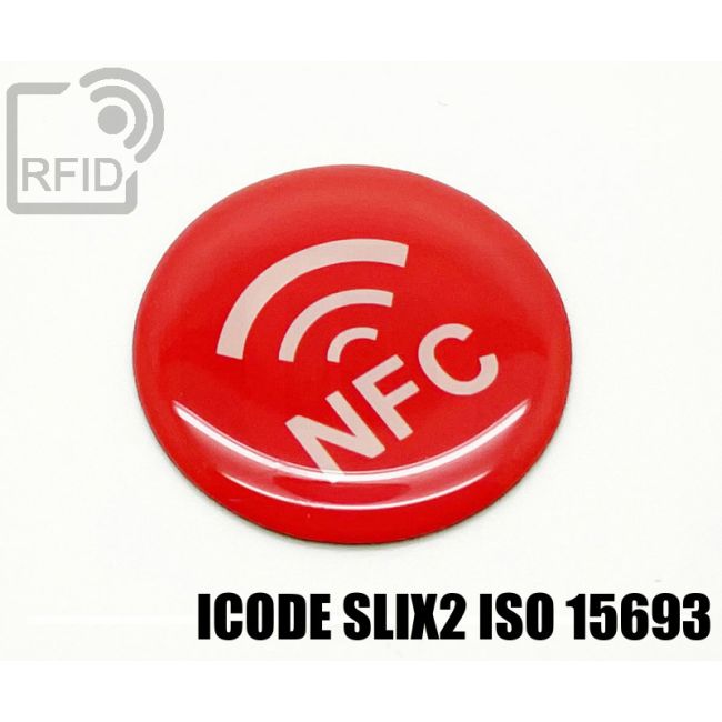 ES35C85 Etichette 35 mm diam. RFID resina NFC ICode SLIX2 iso 15693 thumbnail