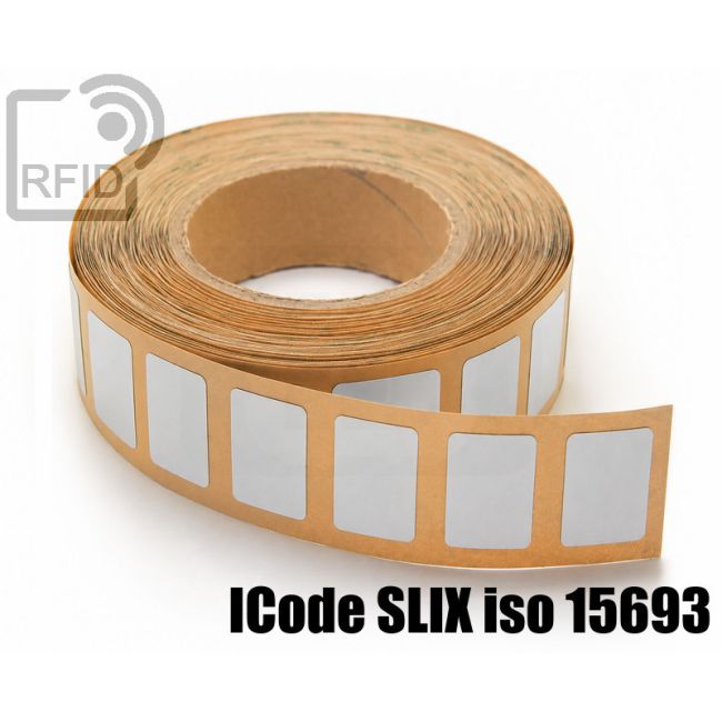 ES37C53 Etichette 35 x 18 mm RFID antimetallo ICode SLIX iso 15693