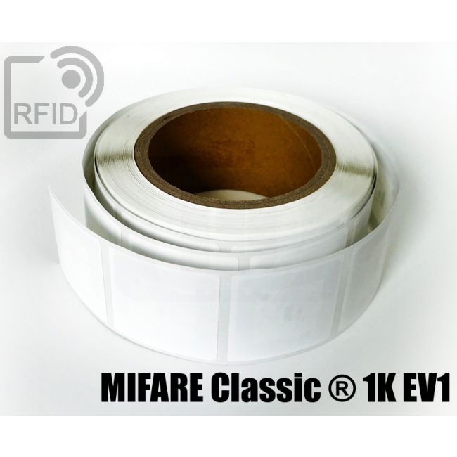 ET01C08 RFID Labels 30 x 15 mm Mifare Classic ® 1K Ev1 thumbnail
