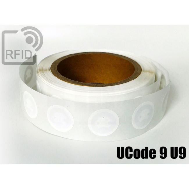 ET02C38 Etiquetas RFID diám. 30mm UCode 9 U9 swatch