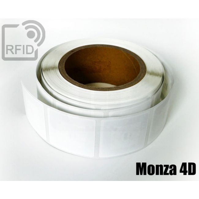 ET03C31 RFID Labels 50 x 50 mm Monza 4D thumbnail