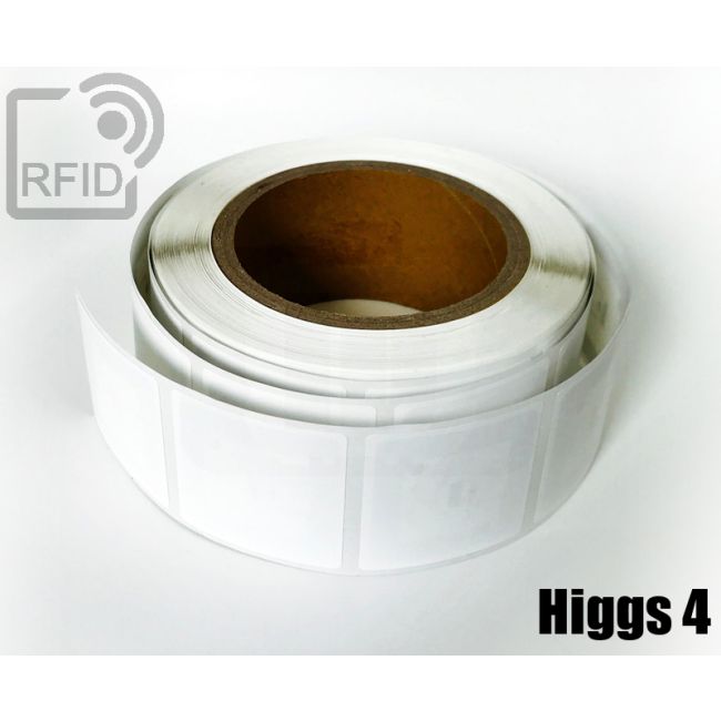 ET03C34 Etichette 50 x 50 mm RFID Alien H4 Higgs 4 thumbnail