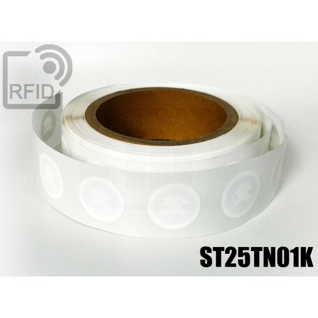 ET04C94 Etiquetas RFID diám. 25 mm NFC st25tn01K thumbnail