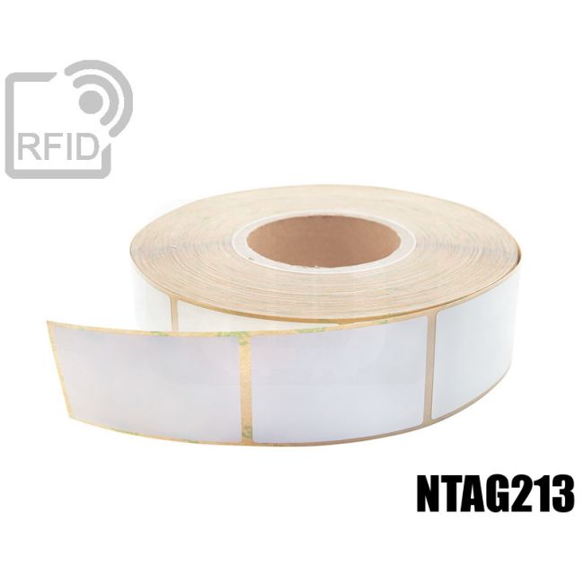 ET05C67 RFID Labels 40 x 25 mm NFC ntag213 thumbnail