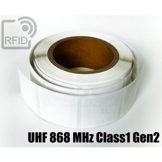 ET08C81 RFID Labels 100 x 15 mm UHF 868 MHz Class1 Gen2 swatch