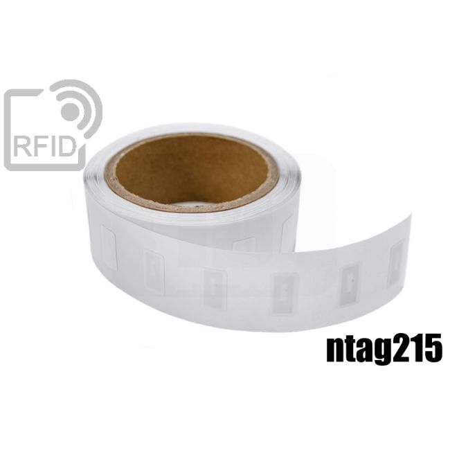 ET10C73 RFID Labels 21 x 12 mm NFC ntag215 thumbnail