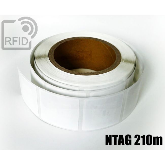 ET11C78 RFID-Etiketten 44 x 44 mm NFC ntag 210m thumbnail