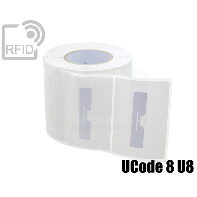 ET14C39 Etiquetas RFID 130 x 80 mm UCode 8 U8 swatch