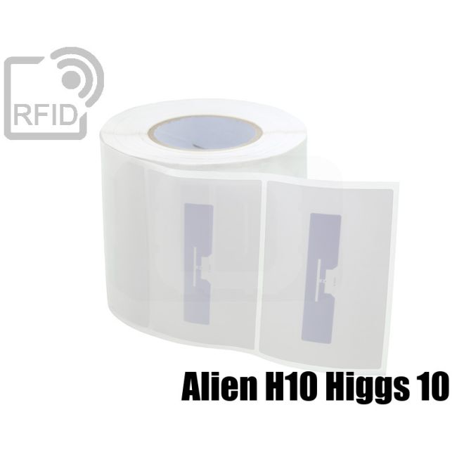 ET14C64 RFID Labels 130 x 80 mm Alien H10 Higgs 10 swatch