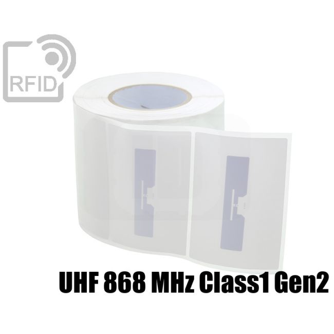 ET14C81 Étiquettes RFID 130 x 80 mm UHF 868 MHz Class1 Gen2 thumbnail