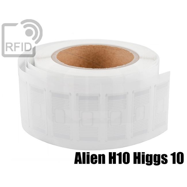ET16C64 RFID Labels 60 x 20 mm Alien H10 Higgs 10 thumbnail