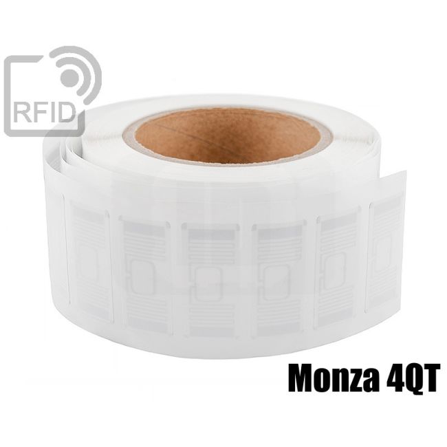 ET16C70 RFID Labels 60 x 20 mm Monza 4QT thumbnail