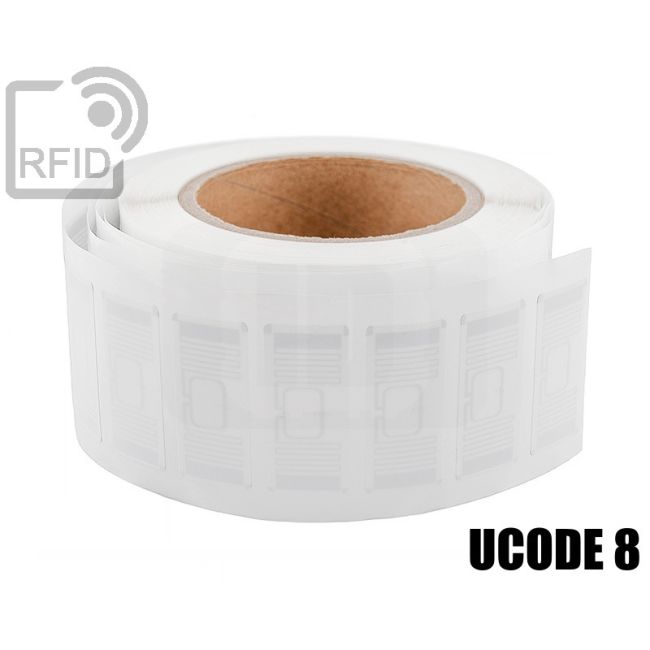 ET17C39 Etichette 50 x 25 mm RFID UCode 8 U8 thumbnail