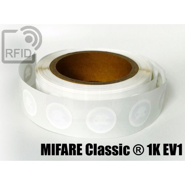 ET18C08 RFID Labels diam. 35 mm Mifare Classic ® 1K Ev1 thumbnail