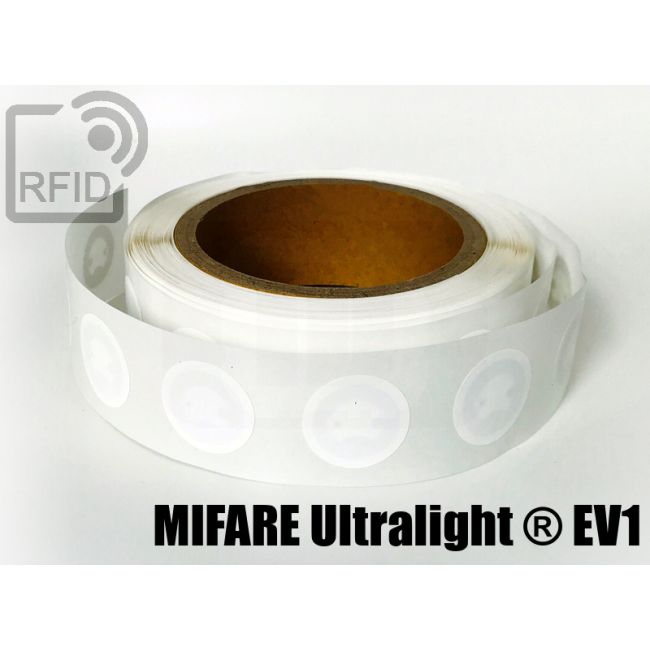 ET18C46 RFID Labels diam. 35 mm NFC Mifare Ultralight ® EV1 thumbnail