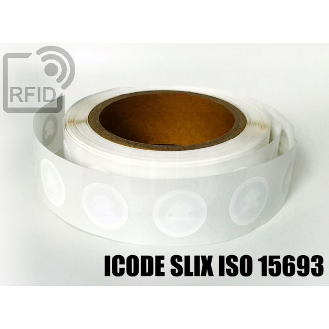 ET18C53 RFID Labels diam. 35 mm ICode SLIX iso 15693 thumbnail