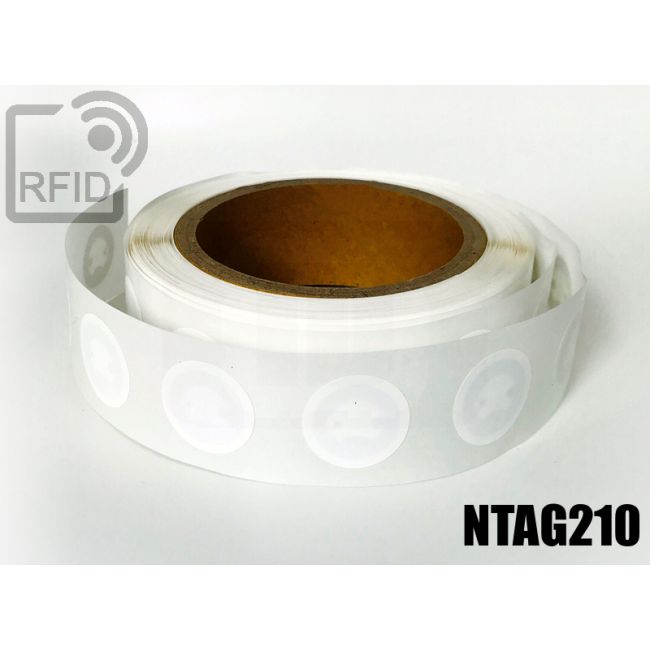 ET18C74 Etichette 35 mm diam. RFID NFC ntag210 thumbnail