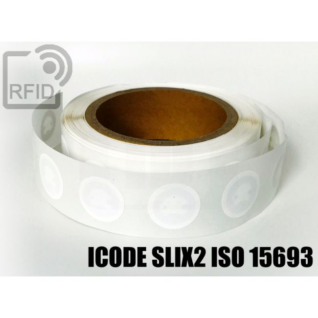 ET18C85 RFID Labels diam. 35 mm NFC ICode SLIX2 iso 15693 thumbnail