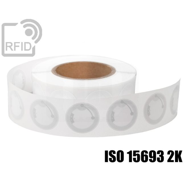 ET23C24 Etichette 38 mm diam. RFID NFC ISO 15693 2K thumbnail