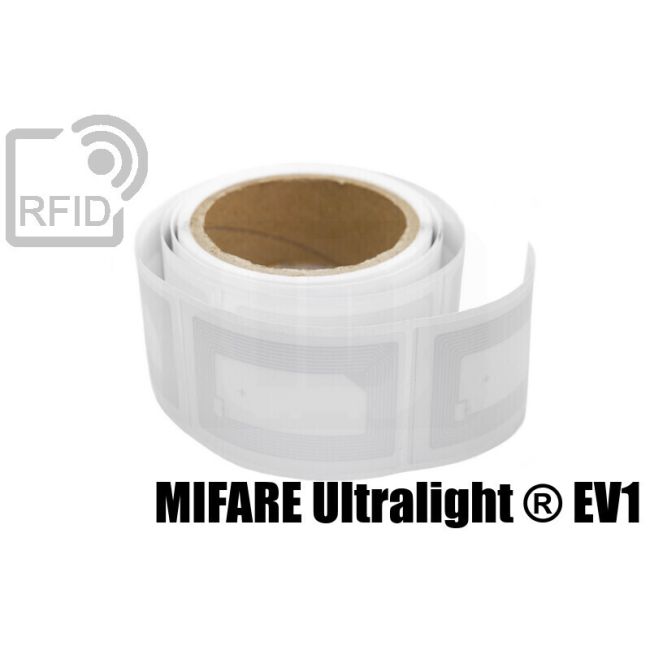 ET25C46 RFID Labels 54 x 85 mm NFC Mifare Ultralight ® EV1 thumbnail