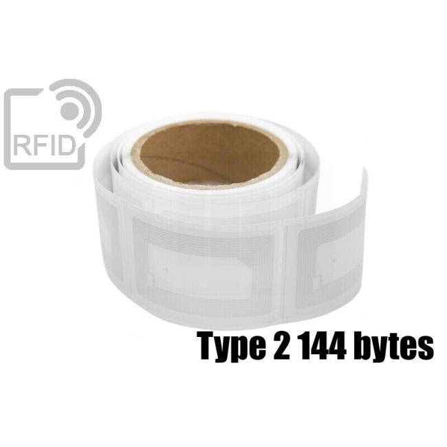 ET25C93 Etichette 54 x 85 mm RFID NFC Type 2 144 bytes thumbnail