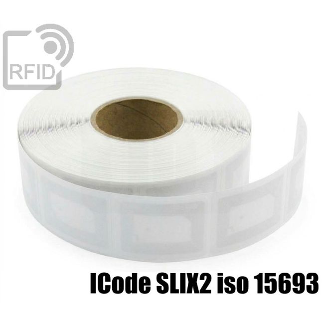 ET29C85 Etiquetas RFID 50 x 80 mm NFC ICode SLIX2 iso 15693