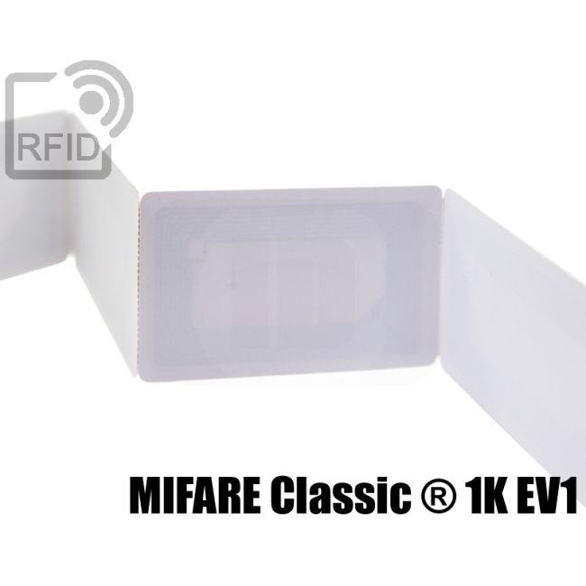 EY01C08 Ticket biglietti RFID Mifare Classic ® 1K Ev1 thumbnail