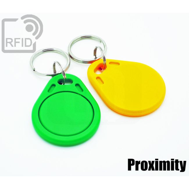KY01C76 Llavero con etiqueta RFID plana proximity thumbnail